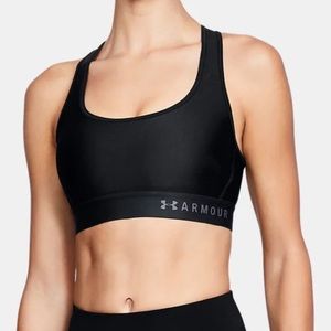 Under Armour mid cross back sports bra